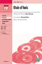 Chain of Fools SATB choral sheet music cover